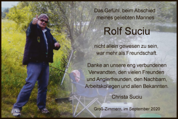 Traueranzeige von Rolf Suciu von OF