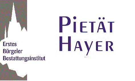 Pietät Hayer seit 1866