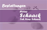 BESTATTUNGEN Heinz Schaack Inh. Rony Schaack
